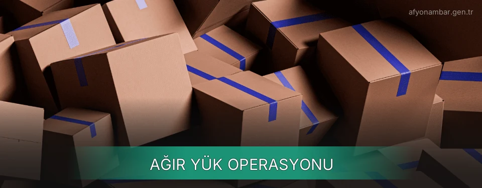 Afyonkarahisar Ağır Yük Ambar Firmaları